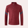 Herren halbzip-jumper - vielseitige freizeitbekleidung, leichter pullover mit reissverschluss