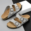 Männersandalen mit verstellbaren riemen - orthopädische flip flops für den alltag