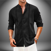Männer leinenhemd - klassisches button-up für freizeitlook