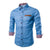 Chicer denim-shirt - lässiges langarm-hemd für männer