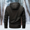 Herren outdoor jacke isoliert, wasserdicht mit kapuze - funktionelle freizeit- und winterjacke fürs wandern & den alltag