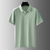 Seiden-polo-shirt - eleganter freizeitlook für männer
