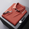 Seiden-polo-shirt - eleganter freizeitlook für männer