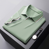 Seiden-polo-shirt - eleganter freizeitlook für männer