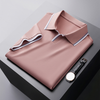 Seiden-polo-shirt - eleganter freizeitlook für männer