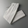 Gemütliche kaschmir-hosen - stilvolle herren-loungewear