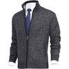 Männer zip-pulli - vielseitiges strickoberteil für smarte casual-looks