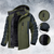 Winddichti outdoor-jacke – thermischi outdoor-kleider