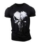 Männer T-Shirt Totenkopf – Trendiges Shirt für Anlässe