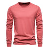 Männer langarm t-shirt - vielseitigen und zeitlosen casual-look