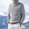 Luxuriöser cashmere rollkragenpullover – stilvolles herrenstrickoberteil