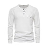 Herren henley t-shirt – softer stoff für ausflüge und den alltag