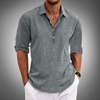 Linen shirt-set - trendige freizeitmode für männer