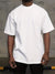Weiss oversized t-shirt - lässiges herren t-shirt
