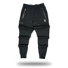 Männer camo-jogginghosen - trendige freizeit-hosen mit reissverschluss-taschen