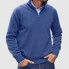 Halb-zip cashmere pullover - raffinierte herren strickware