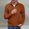 Herren halbzip-jumper - vielseitige freizeitbekleidung, leichter pullover mit reissverschluss