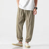 Ärmellose männer sweatpants – leichte, lässige jogginghose mit zugband
