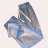 Männer chinos in lässigem denim-stil - leichte sommer alltagsmode