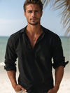 Moderne passform freize shirt - zeitgemässer herren strandtop