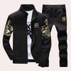 2-teiliges herren trainingsanzug – stylische zip-jacke & hose – optimal für freizeit