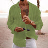 Määrs lässiger langärmeligär shirt aus leichte leinen - smart lässigi chleider für summerliche events