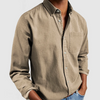Zeitloses button-up hemd - vielseitige freizeitmode für männer