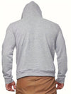 Hoodie für männer mit integriertem gesichtsschutz - lässiger pullover für den alltag