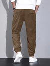 Männers corduroy cargo jogger - stylisch und funktional mit vielen taschen