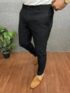 Präzis geschnittene slim fit-hosen - elegante herrenformalenhosen