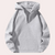 Herren zip-hoodie – weicher baumwollmix pullover für lässige anlässe