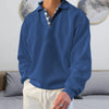 Langarm-polo für männer - klassischer casual-look für den alltag