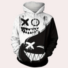 Männer hoodie mit grafischem druck – stilvolle streetwear für den alltag