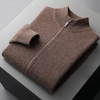 Leichter herren rippenstrick cardigan – stylisches layering für büro und sommer