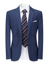 Männer blazer massgeschneiderte abendjacke mit fliege und taschentuch - elegante abendgarderobe