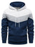 Herren hoodie mit blockfarbe - stylisch und lässig