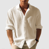 Leichtes button-down-hemd für männer - vielseitiges langarmshirt für freizeit und büro