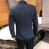 Moderner schlanker blazer für männer - stilvolle formelle jacke