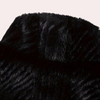 Männer faux-fur jacke - stylisches winter-outfit in schwarz für lässige oder elegante anlässe