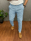 Präzis geschnittene slim fit-hosen - elegante herrenformalenhosen
