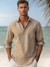 Herren leinenhemd - elegante freizeitmode für stilsichere männer