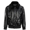 Herren kunstleder bomberjacke - stylischer und vielseitiger begleiter