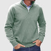 Halb-zip cashmere pullover - raffinierte herren strickware