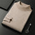 Zeitloser crew-neck pullover - leichte herren-strickware