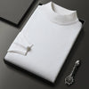 Zeitloser crew-neck pullover - leichte herren-strickware