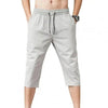 Männer dreiviertelhosen für lässige outfits - atmungsaktiver stretch-mix für den alltag