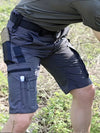Männers cargo shorts - praktische utility mit vielen taschen für lässige abenteuer