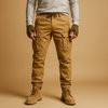Herren cargo-hosen - strapazierfähige stretch-baumwollhosen für den alltag