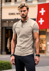 Carson polo shirt – klassischs kurzarm-herretop