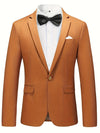 Männer blazer massgeschneiderte abendjacke mit fliege und taschentuch - elegante abendgarderobe